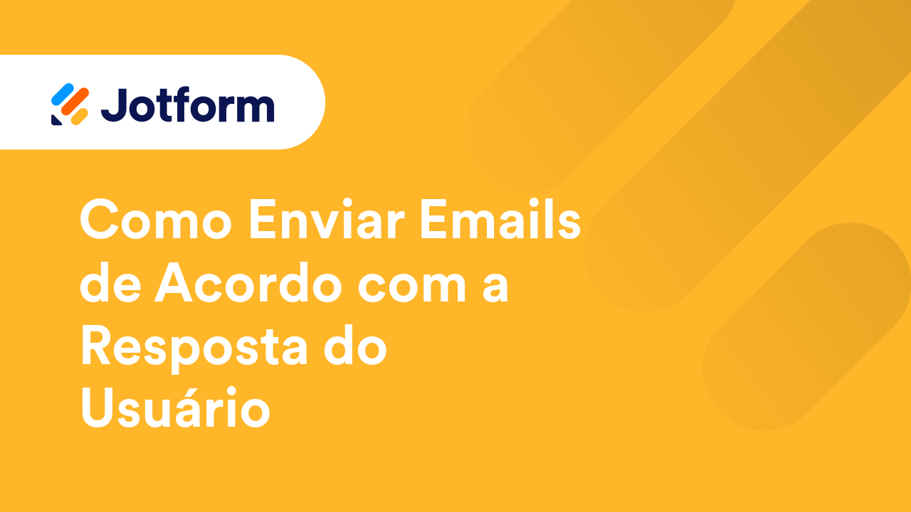 E-mails dos Formulários
