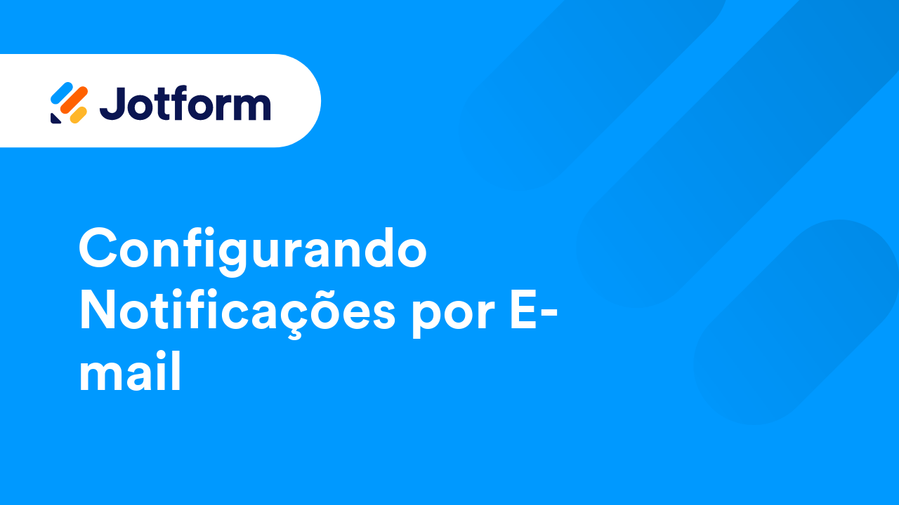 E-mails dos Formulários