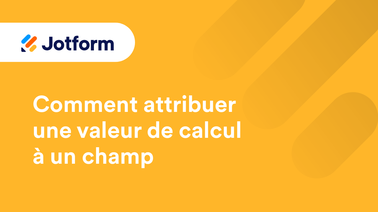 Comment attribuer une valeur de calcul à un champ