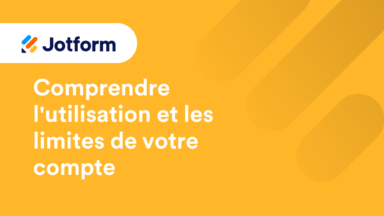 Débuter avec Jotform