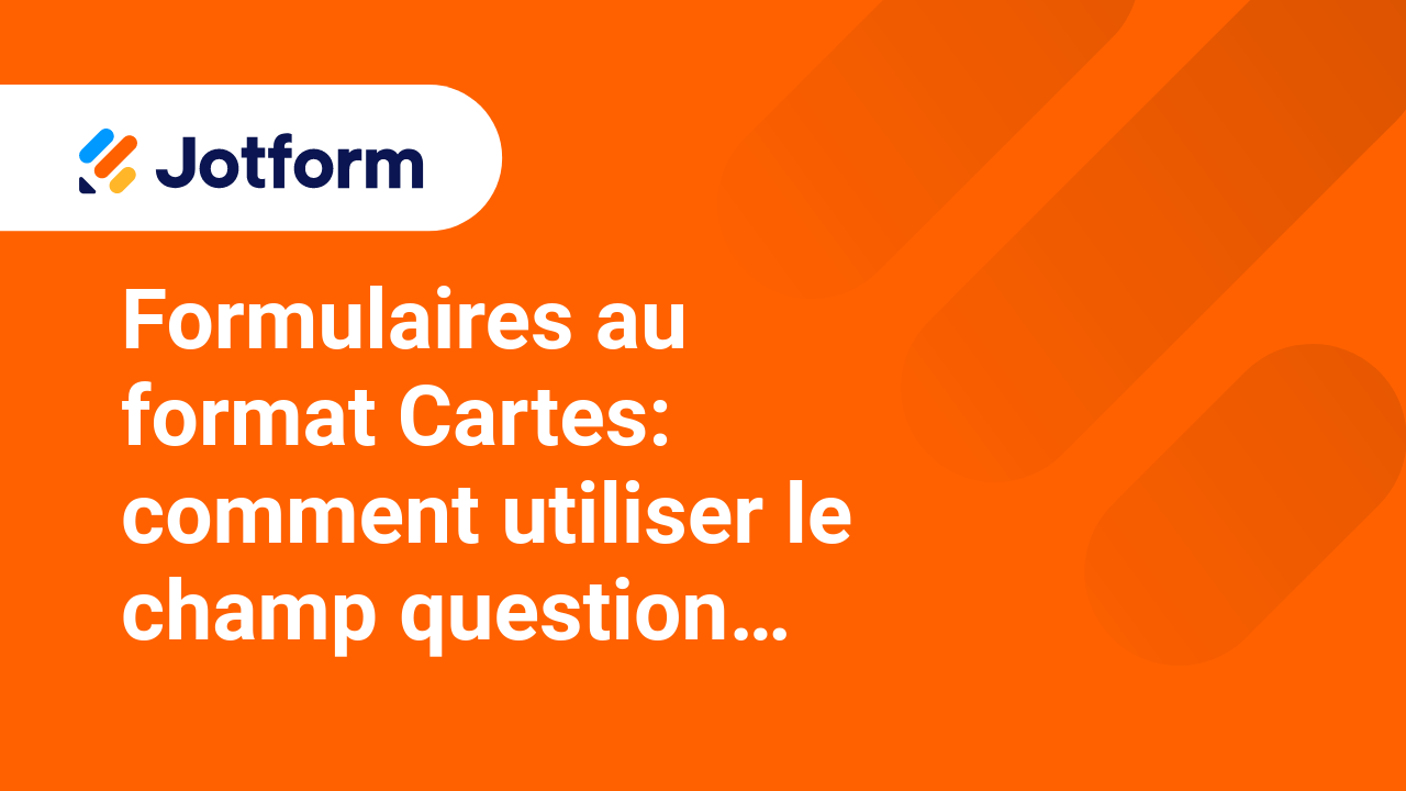 Formulaires format cartes