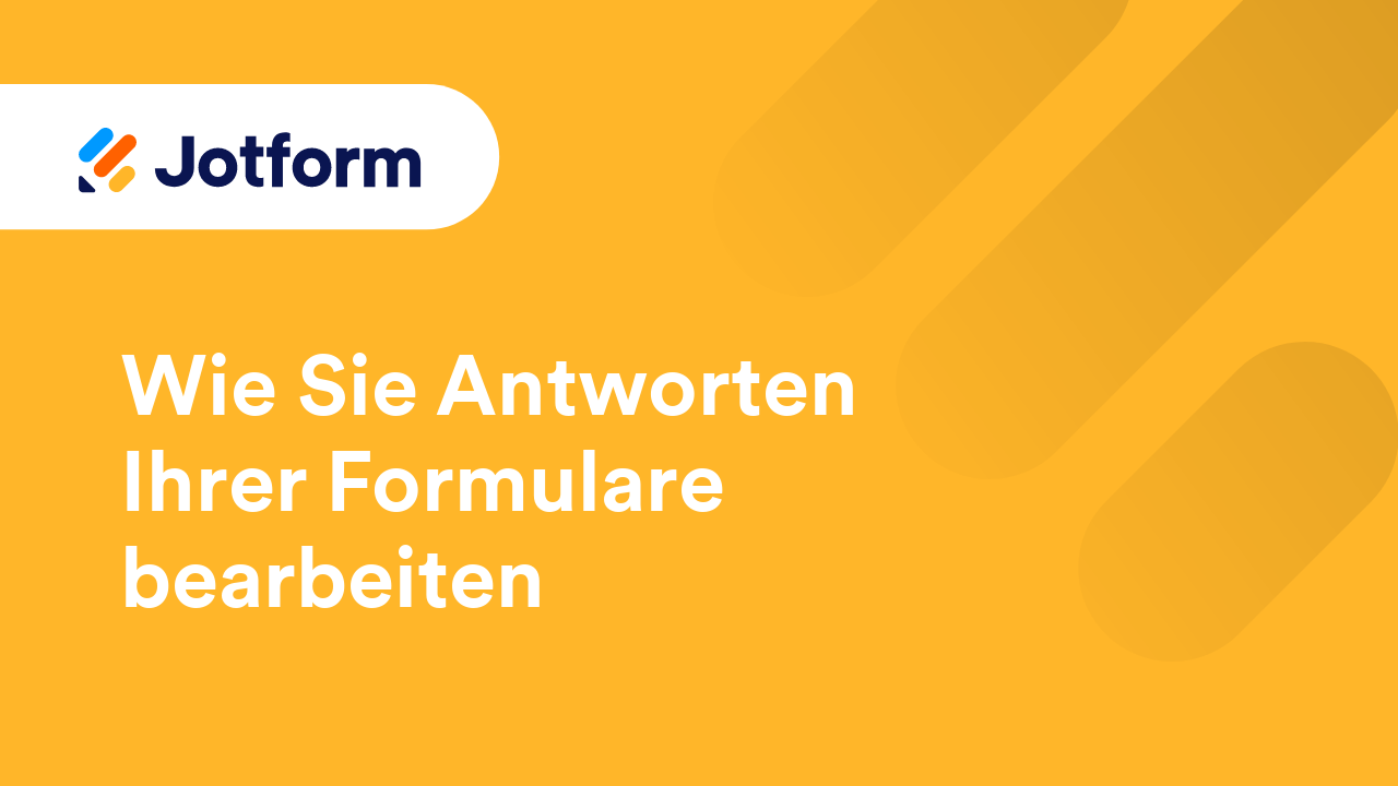 Formulare verwalten