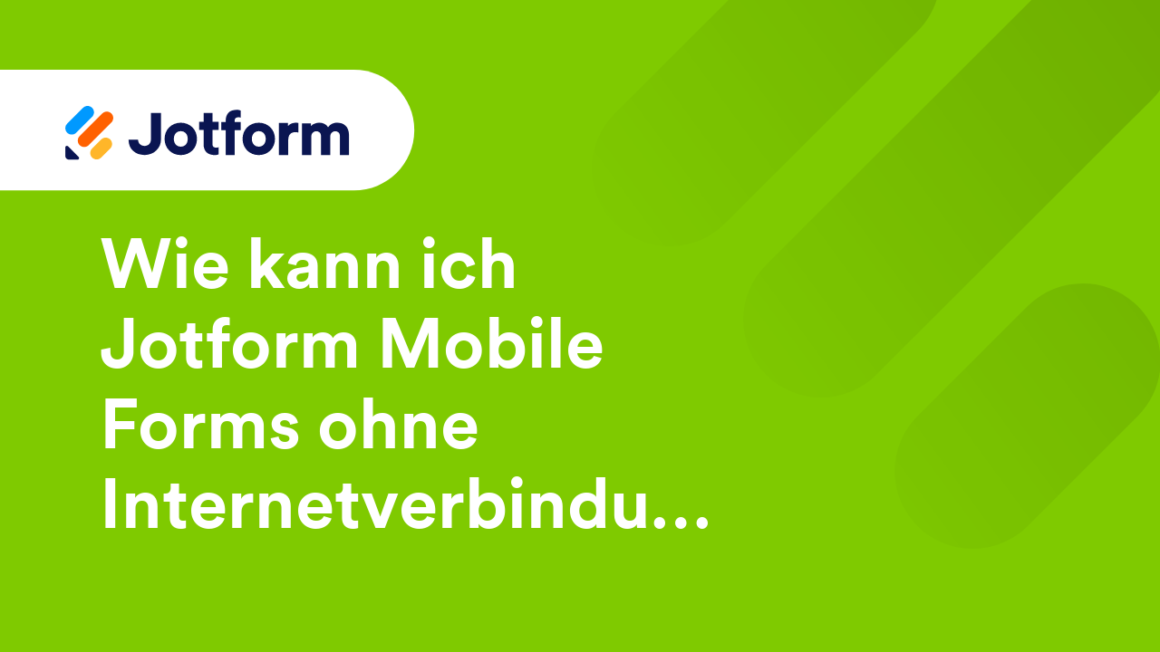 Mobile Forms