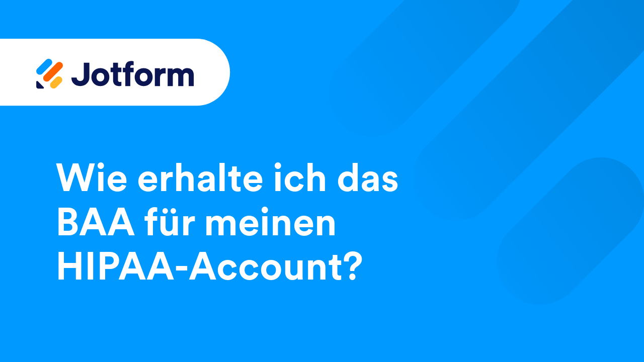 HIPAA-Formulare
