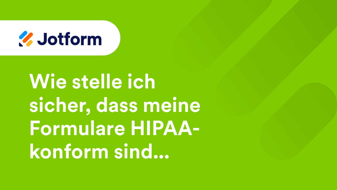 HIPAA-Formulare