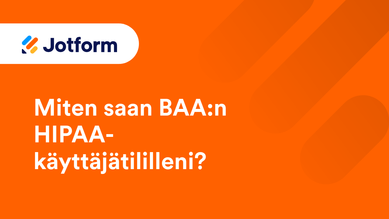 HIPAA-yhteensopivat lomakkeet