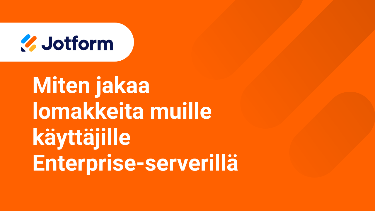 Jotform Enterprise