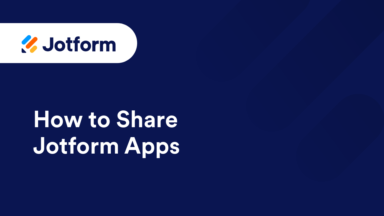 Jotform Apps