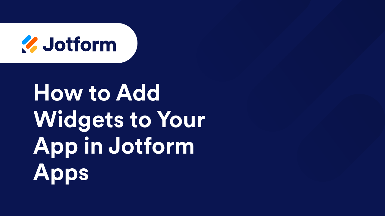 Jotform Apps