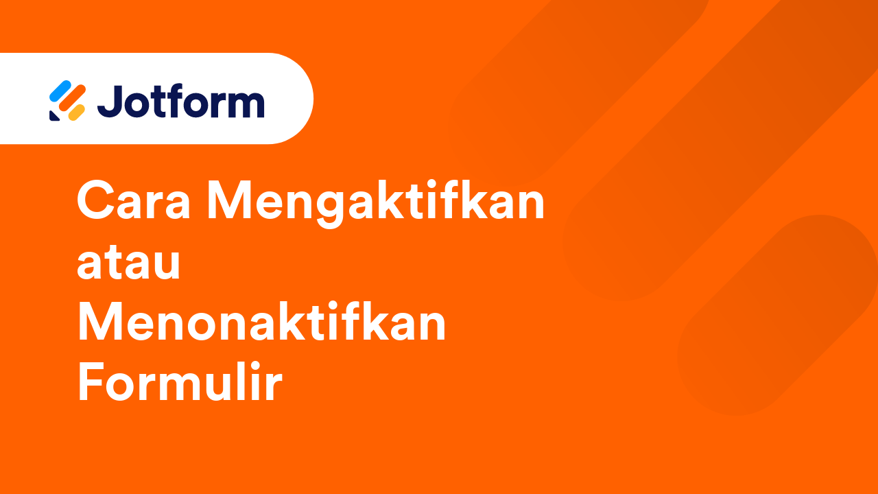 Mulai dengan Jotform