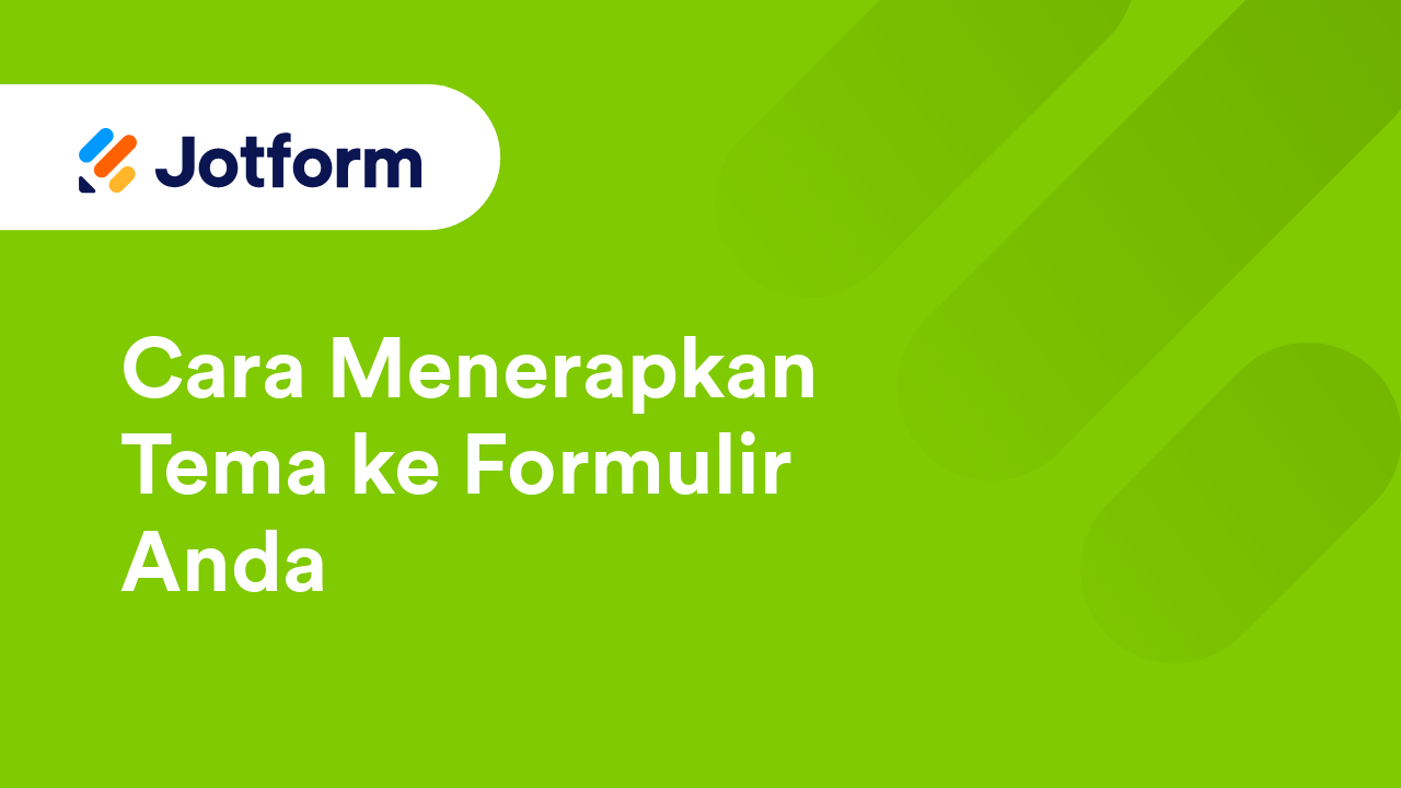 Mulai dengan Jotform
