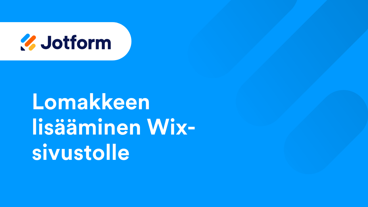 Lomakkeiden jakaminen