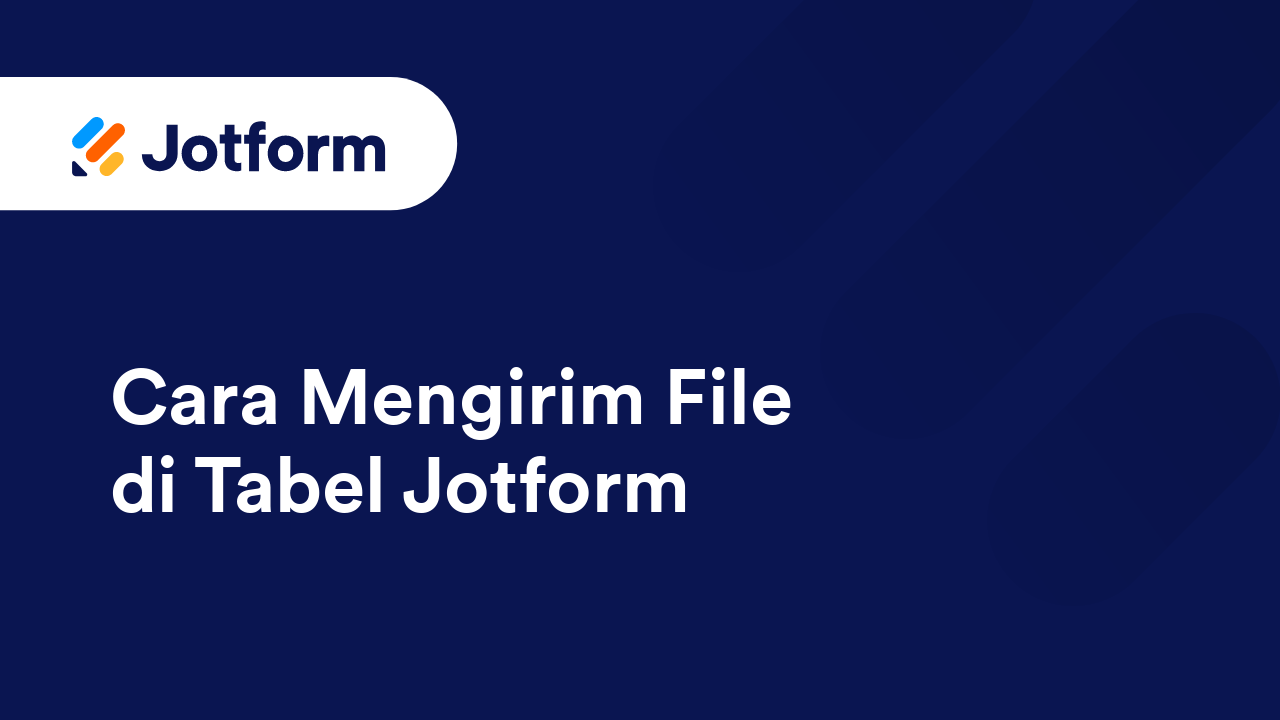 Tabel Jotform