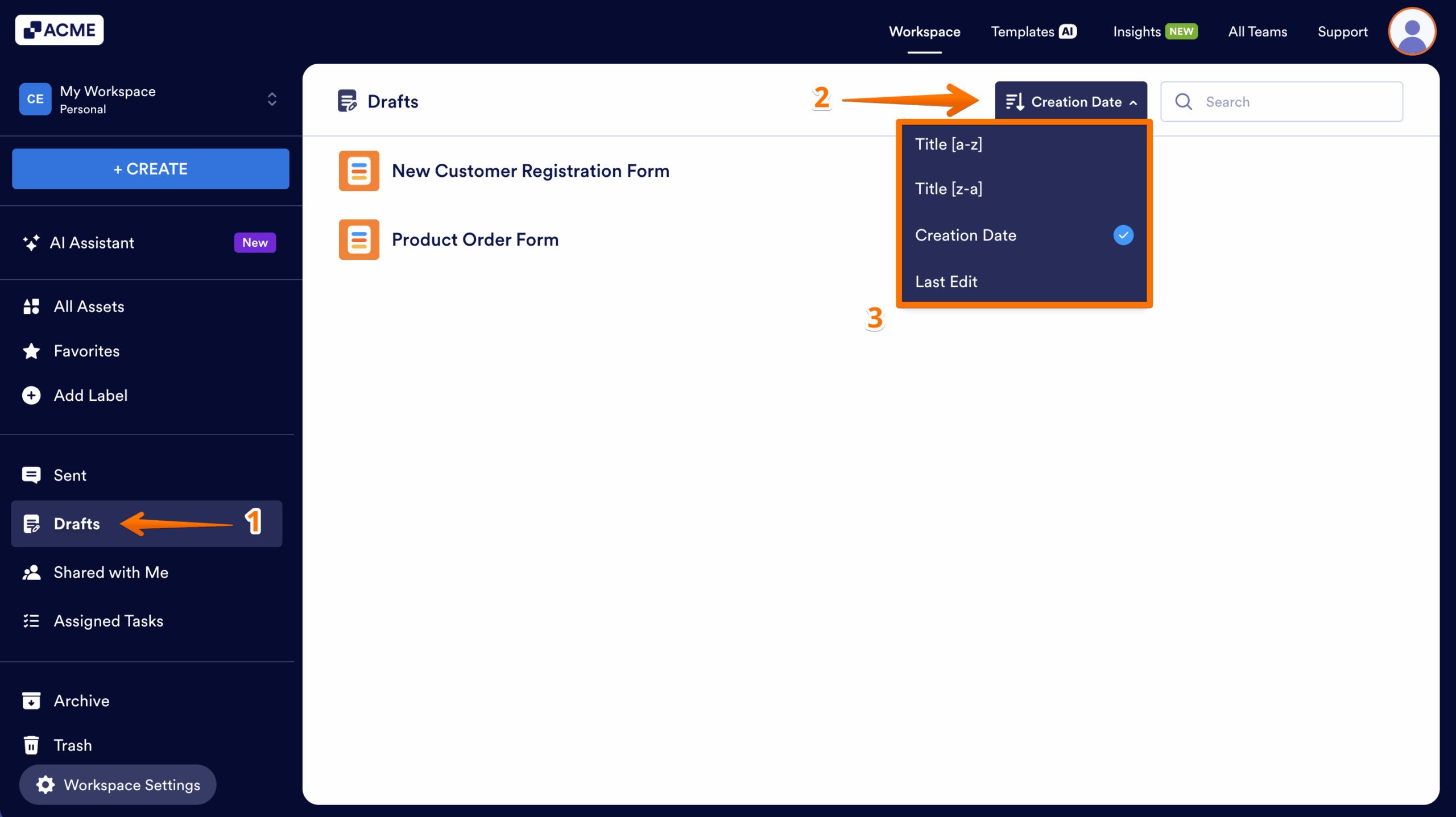How to View and Continue Saved Form Drafts in Your Workspace Image-3
