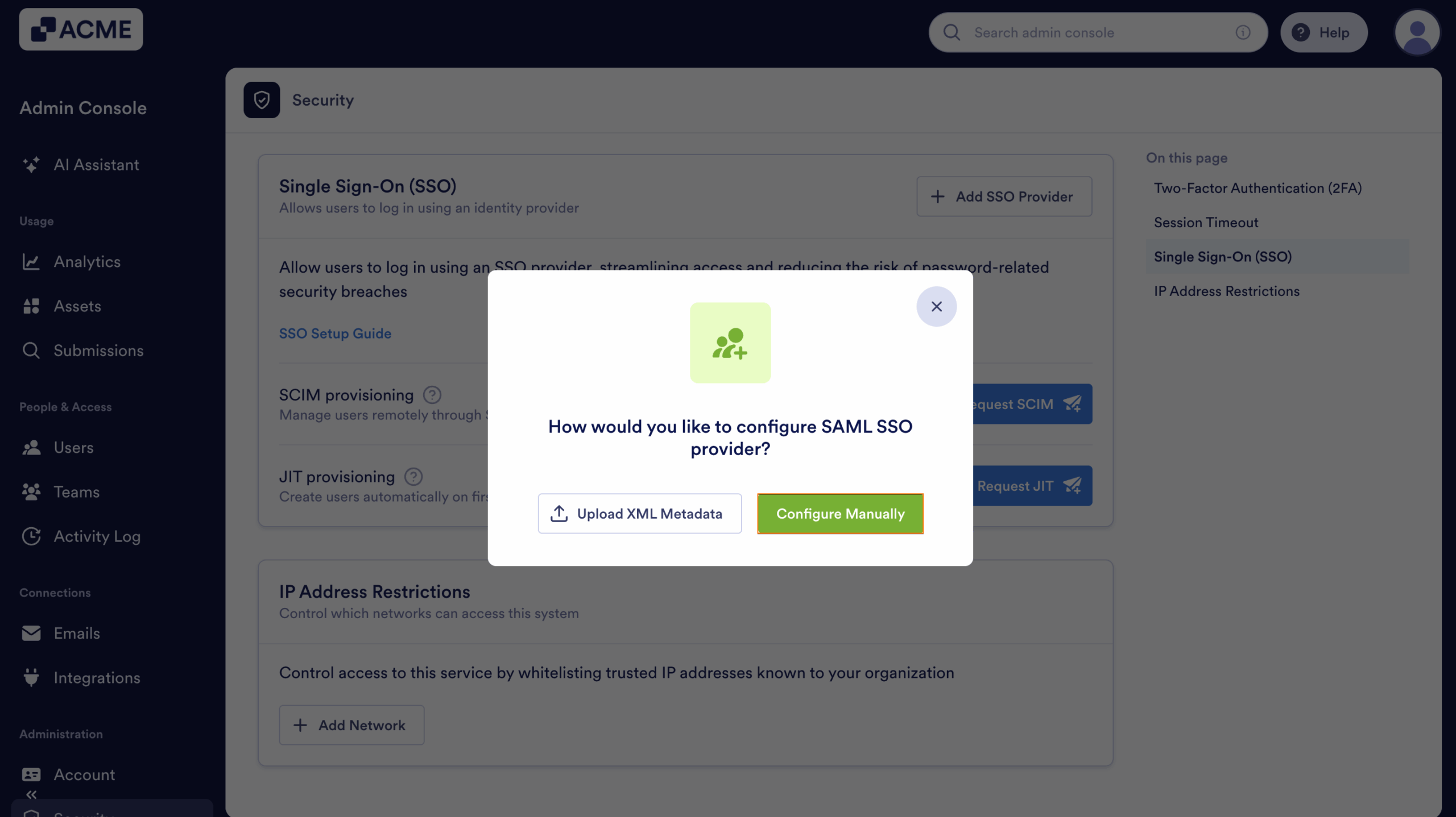 How to Enable SSO Integration in Your Organization Image-3