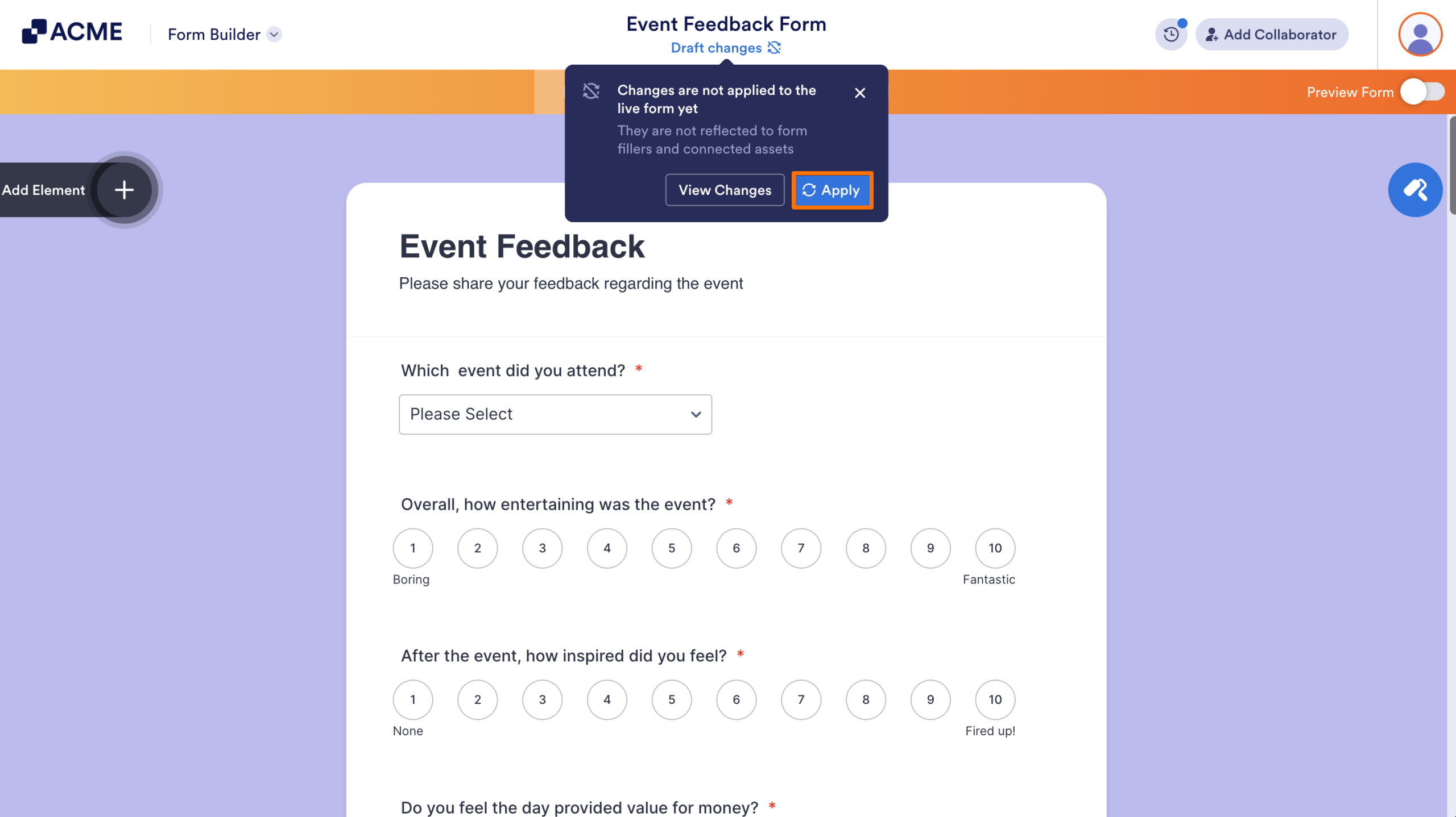 How to Apply Your Draft Changes to the Live Form Image-10