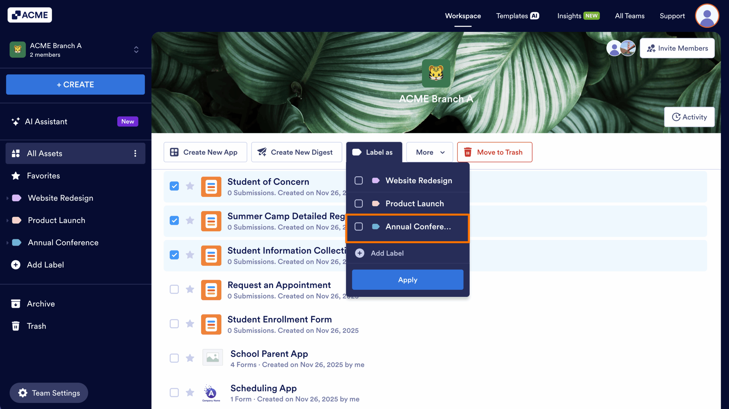 How to Label Assets on a Team Workspace Image-9