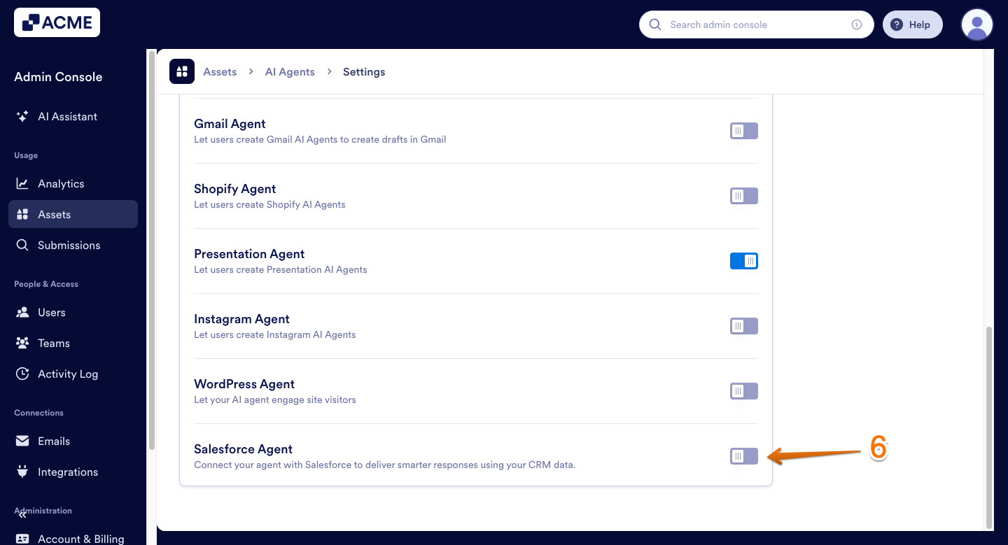 How to Enable Salesforce Agent Creation Organization-wide from the Admin Console Image-6