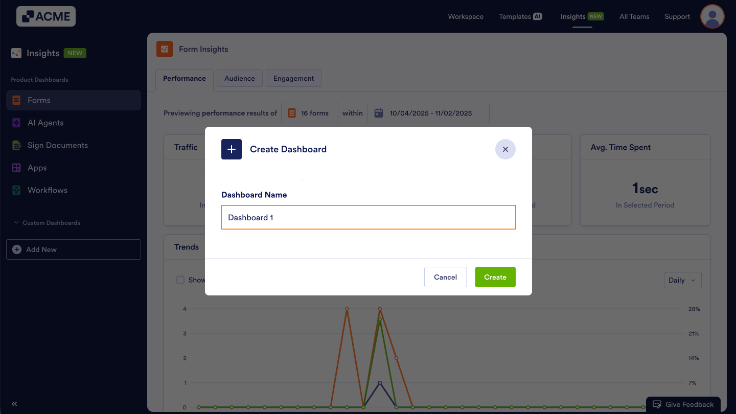How to Create and Customize Custom Dashboards in Insights? Image-2