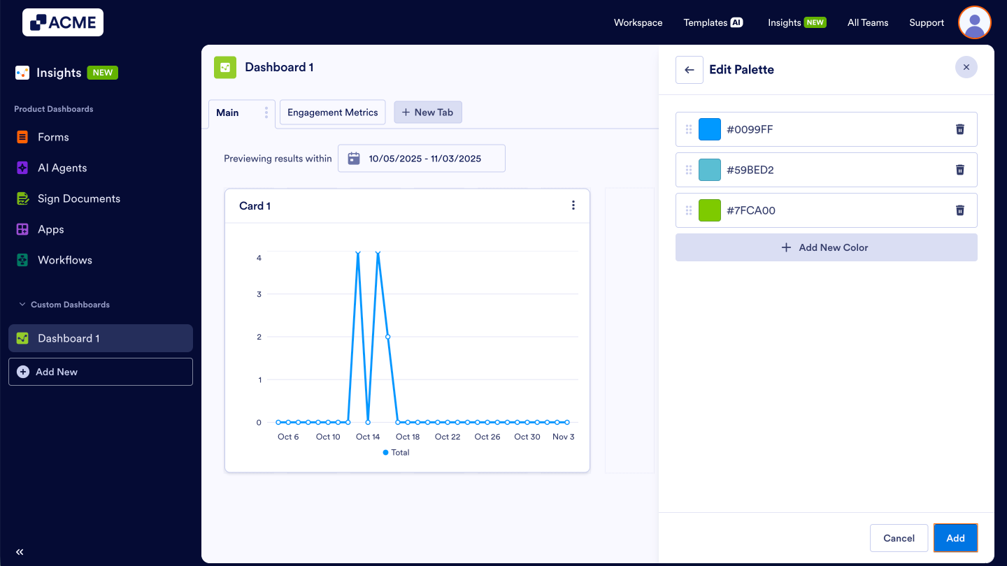 How to Create and Manage Themes for Your Custom Dashboard in Insights? Image-5