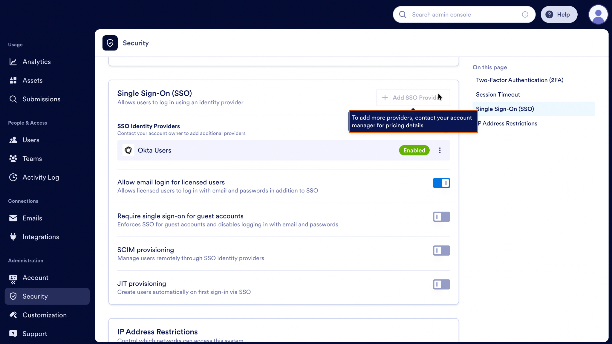 How to Enable Multiple SSO in Your Organization Image-1