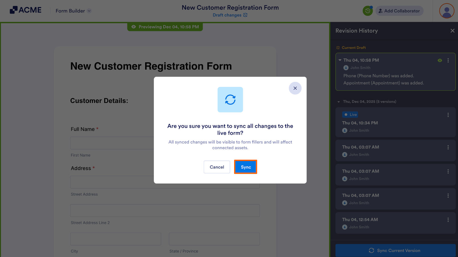 How to Sync Your Draft Changes in Draft Mode Image-3