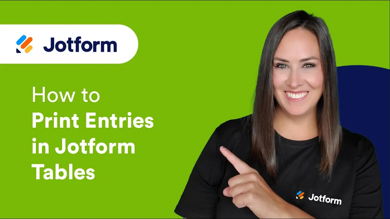 Jotform Tabellen
