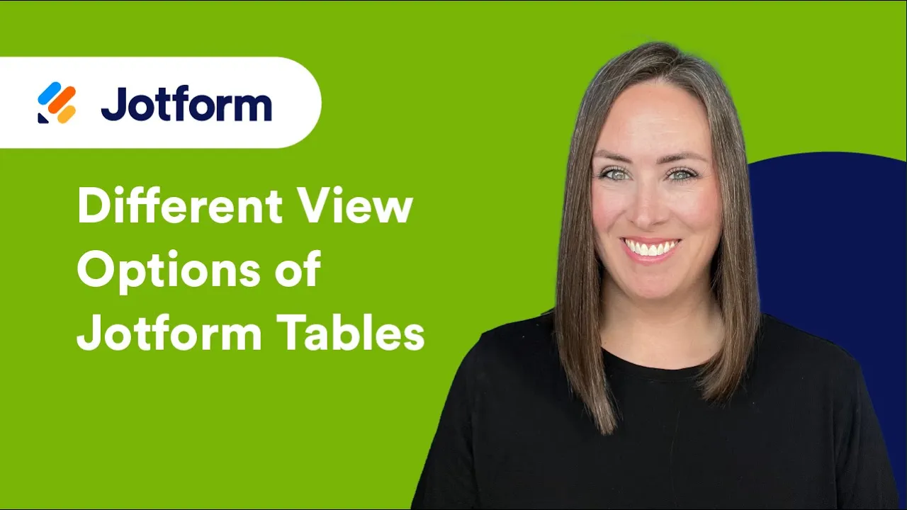 Jotform Tables