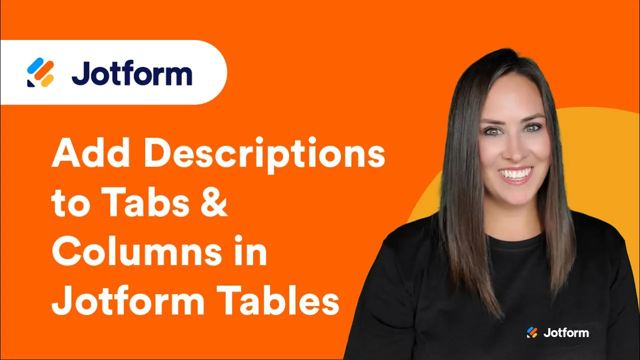 Jotform Tables