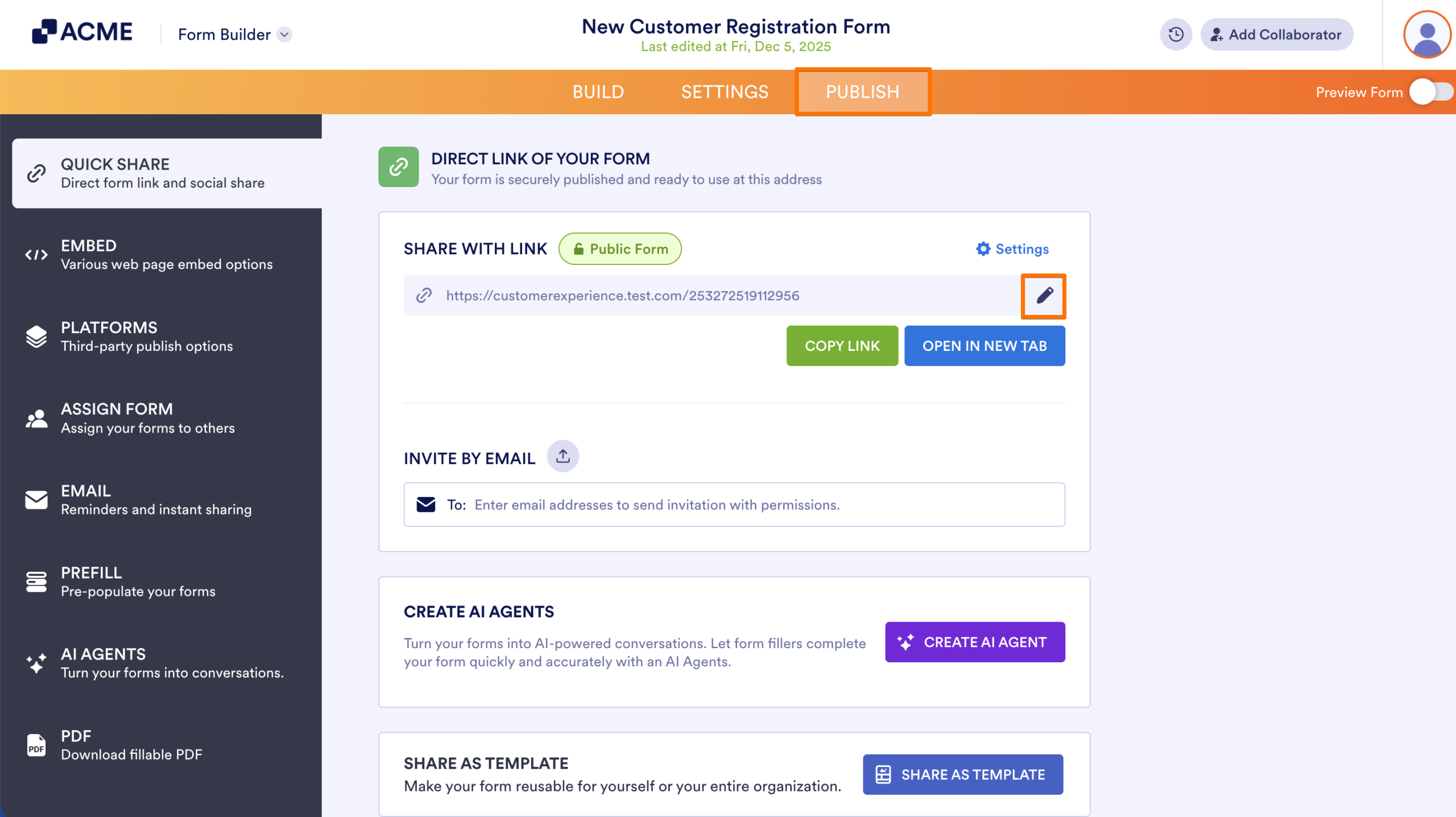 How to Create a Custom URL for Your Form Image-1