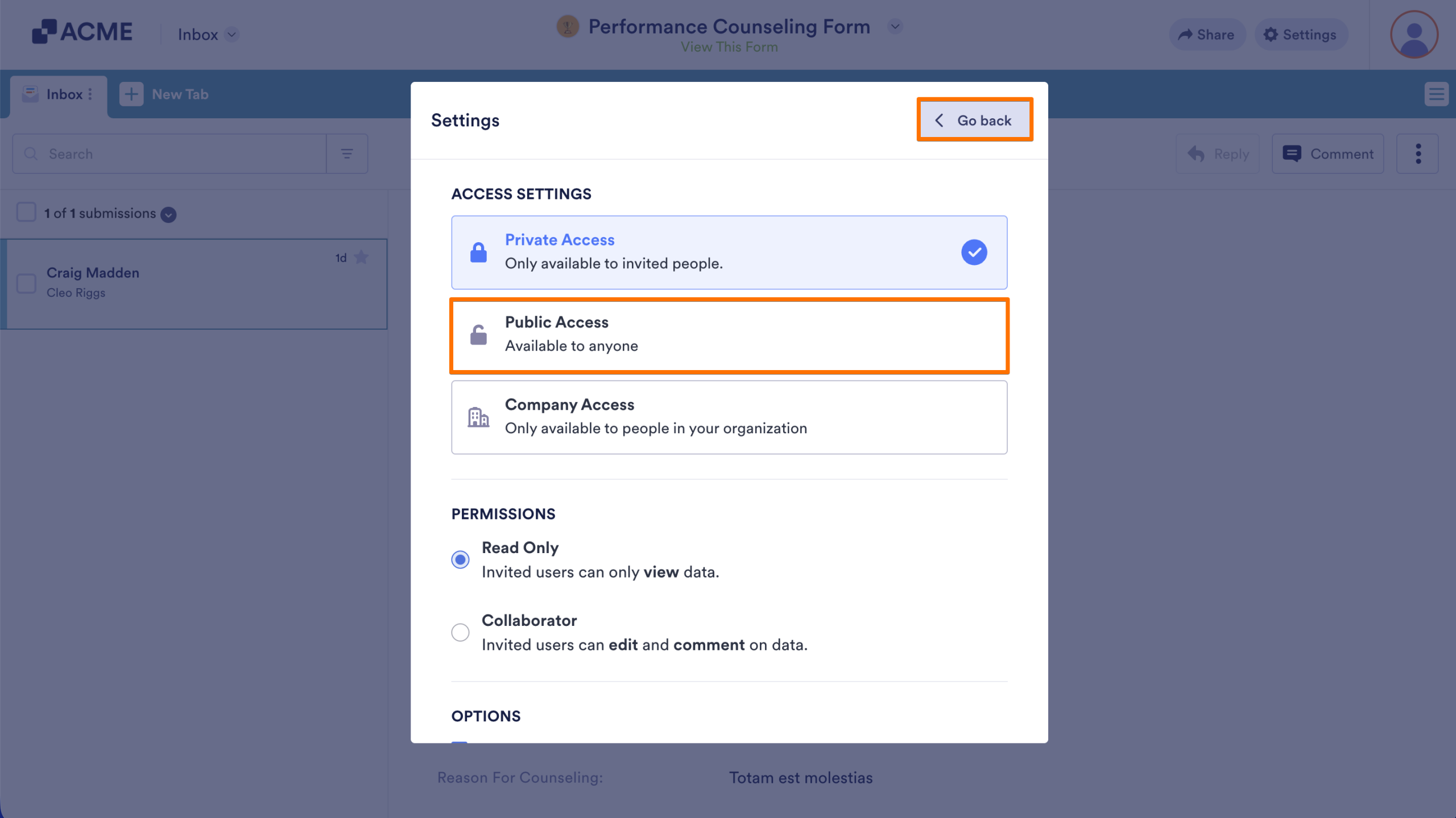 How to Disable Log-in Requirements to View Submission Data Image-18