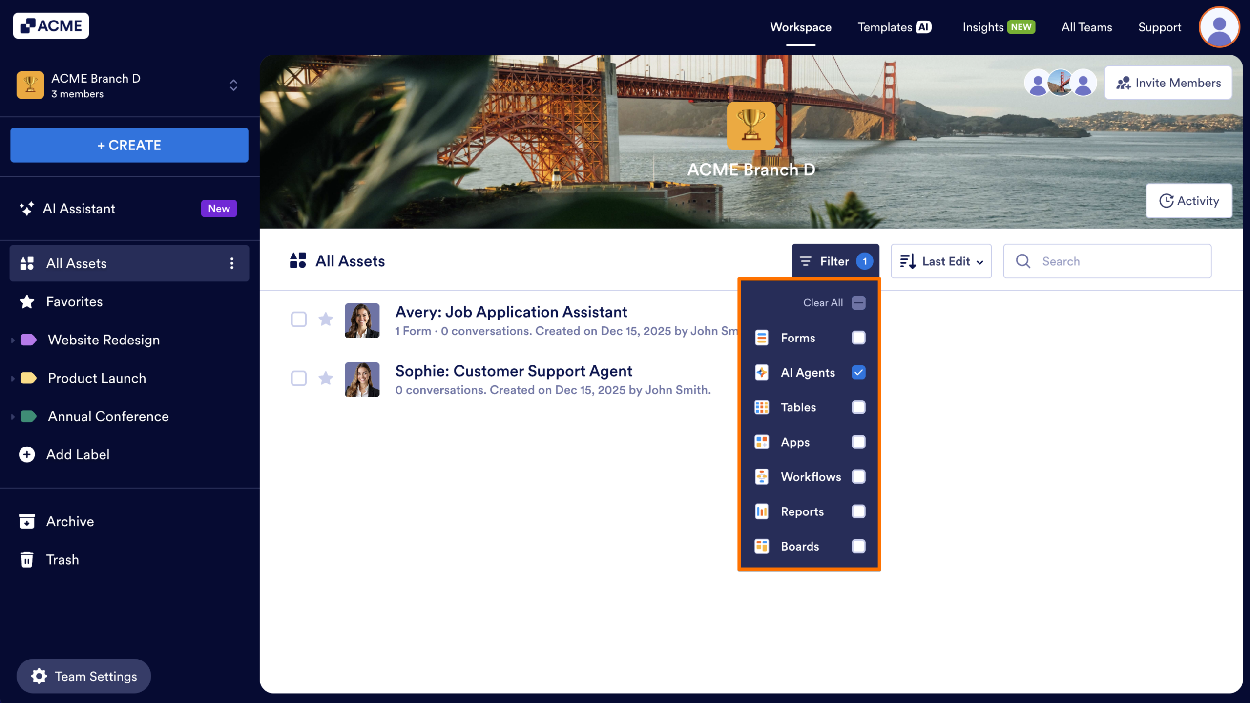 How to View AI Agent in a Team Workspace Image-2
