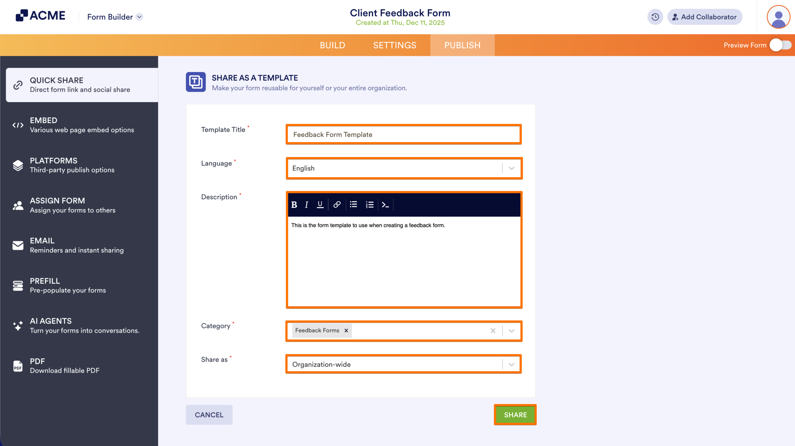 How to Create an Organizational Form Template Image-2