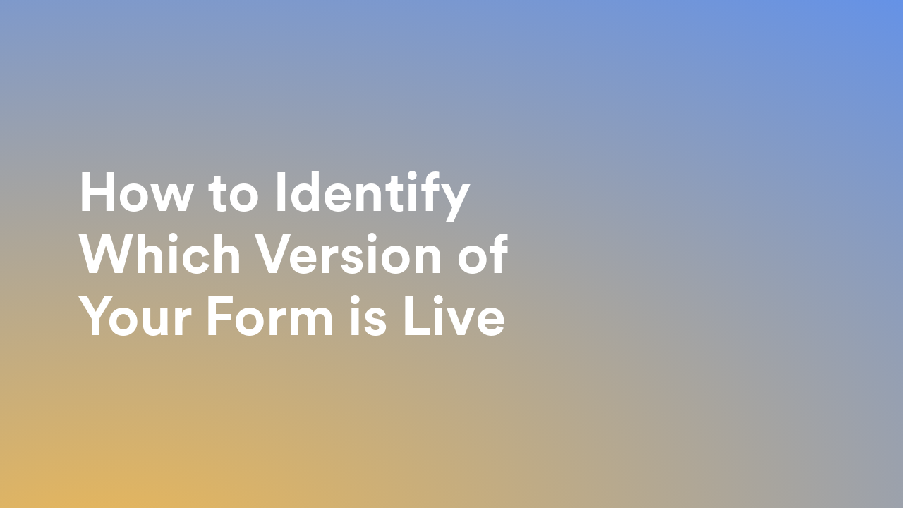 Create Forms
