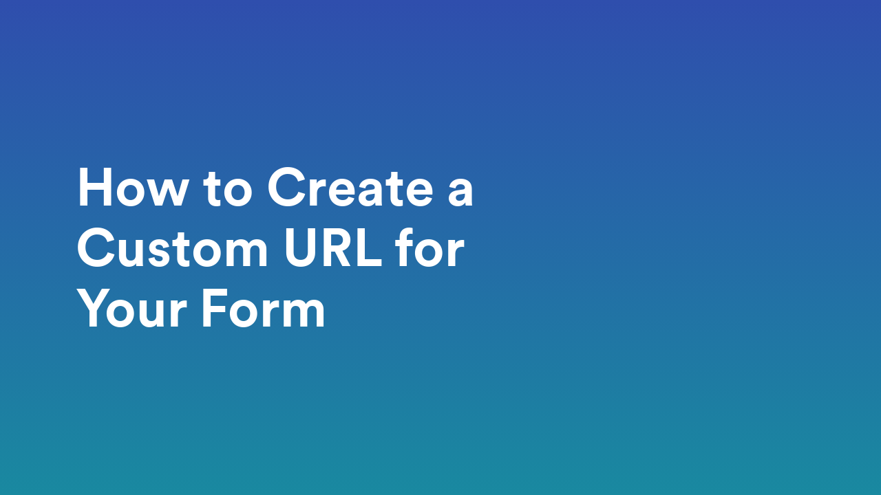 Create Forms