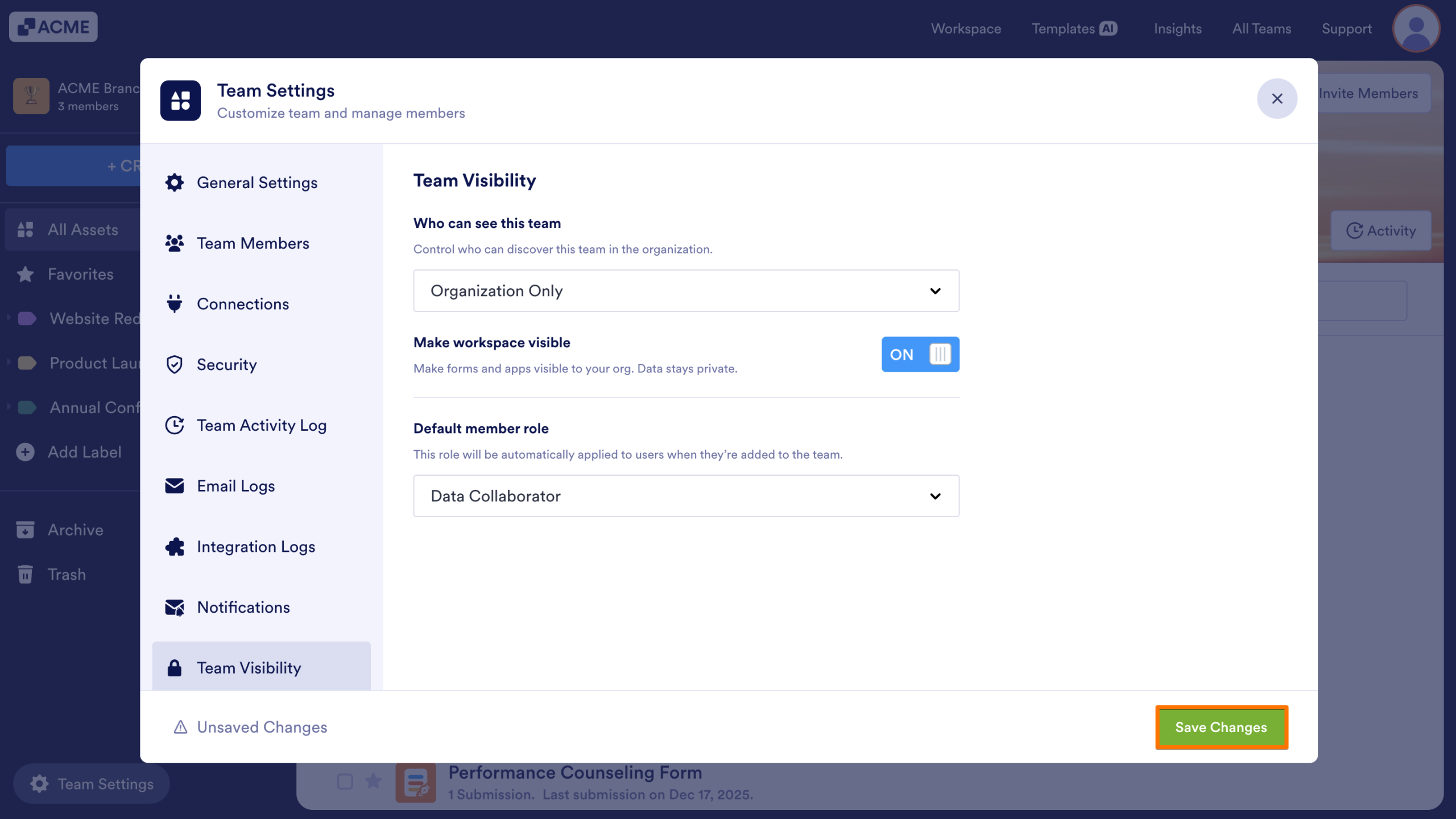 How to Change the Default Member Role as a Team Admin Image-4