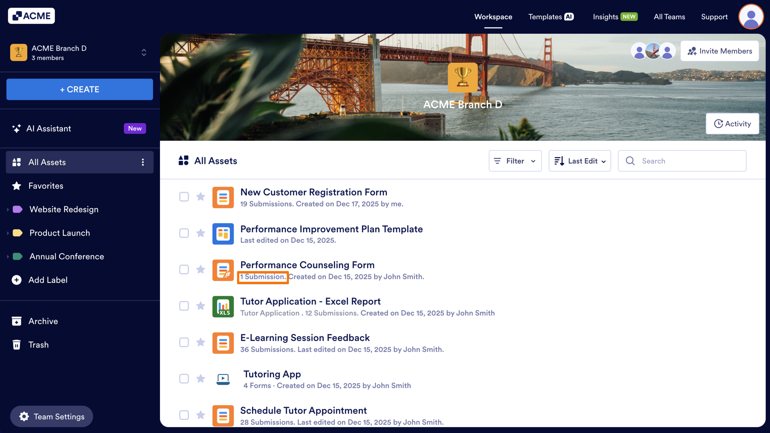 How to View Submissions in a Team Workspace Image-5