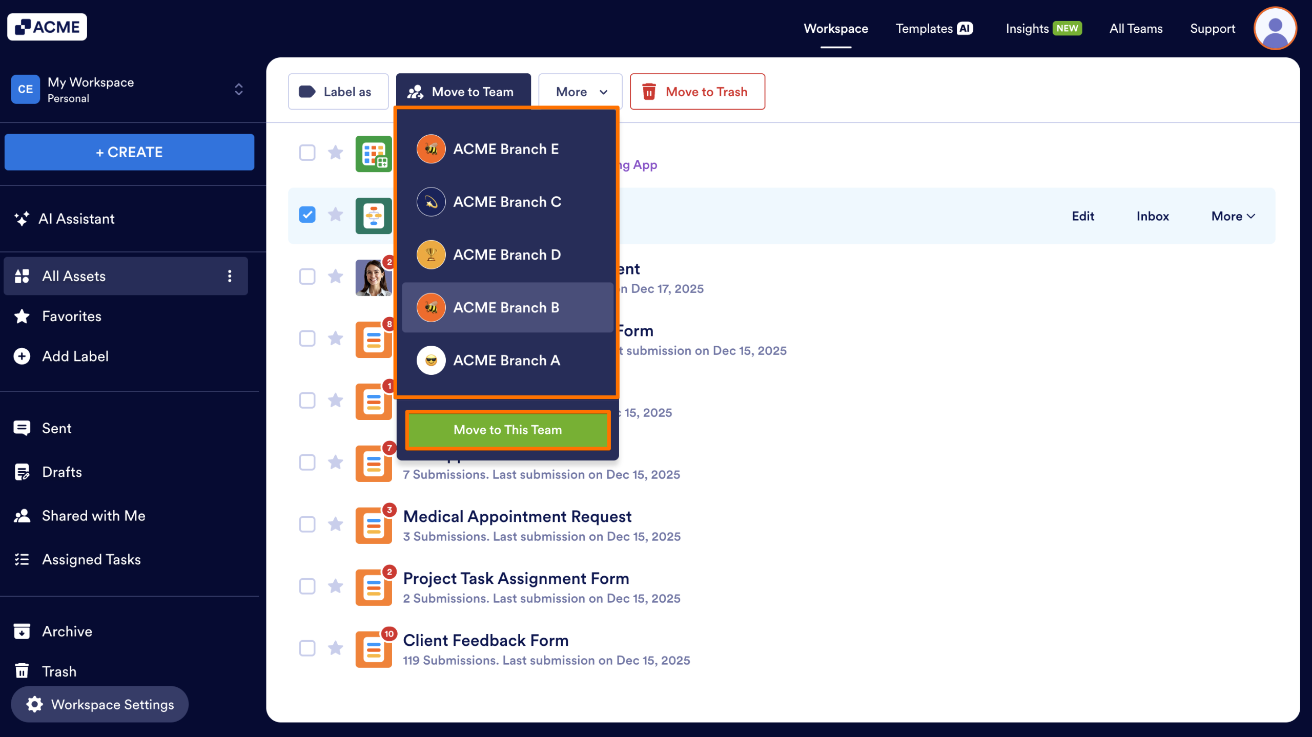 How to Move Assets between Team Workspaces Image-6
