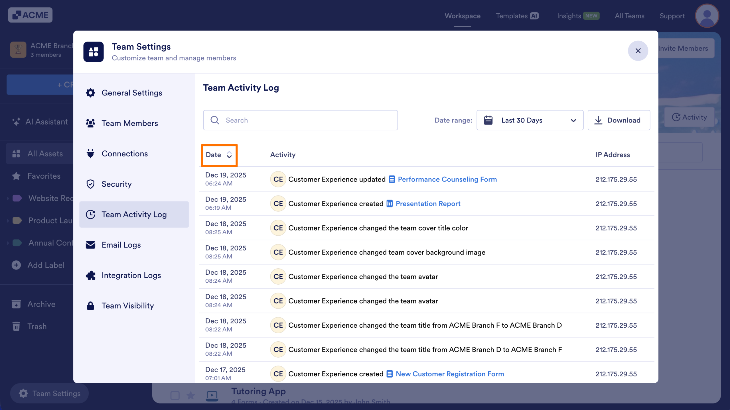 How to View Team Activity Logs Image-7