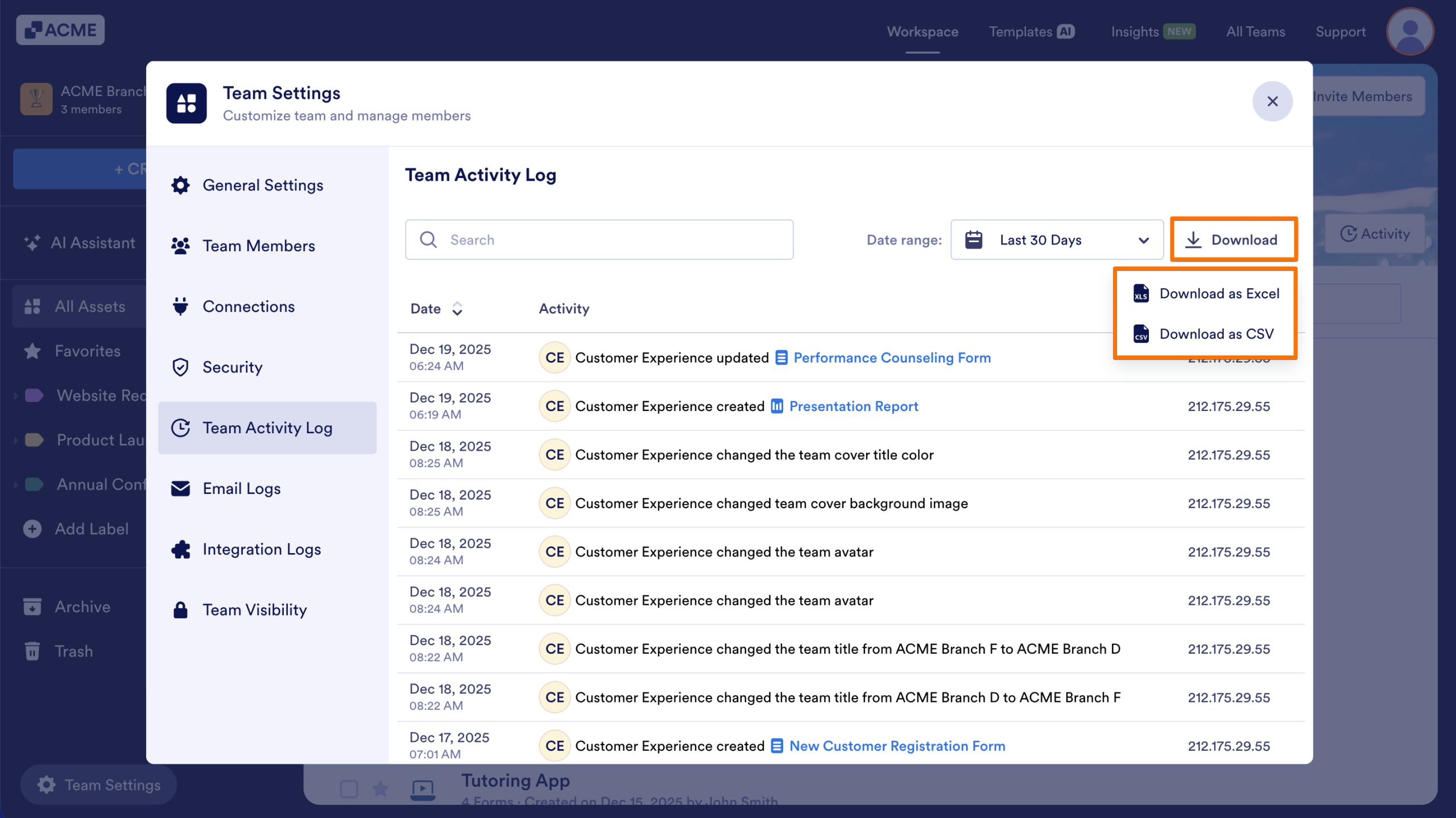 How to View Team Activity Logs Image-8