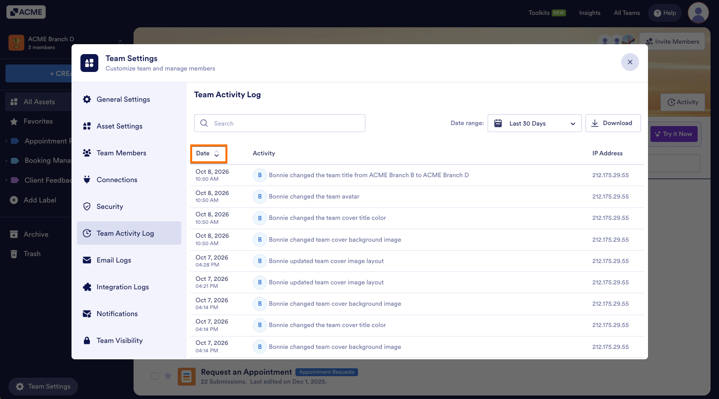 How to View Team Activity Logs Image-7