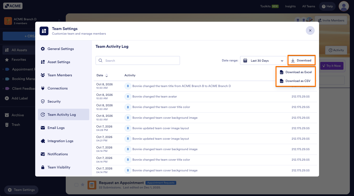 How to View Team Activity Logs Image-8