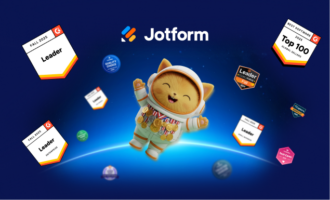 Jotform earns 1,100+ user review badges in 2025