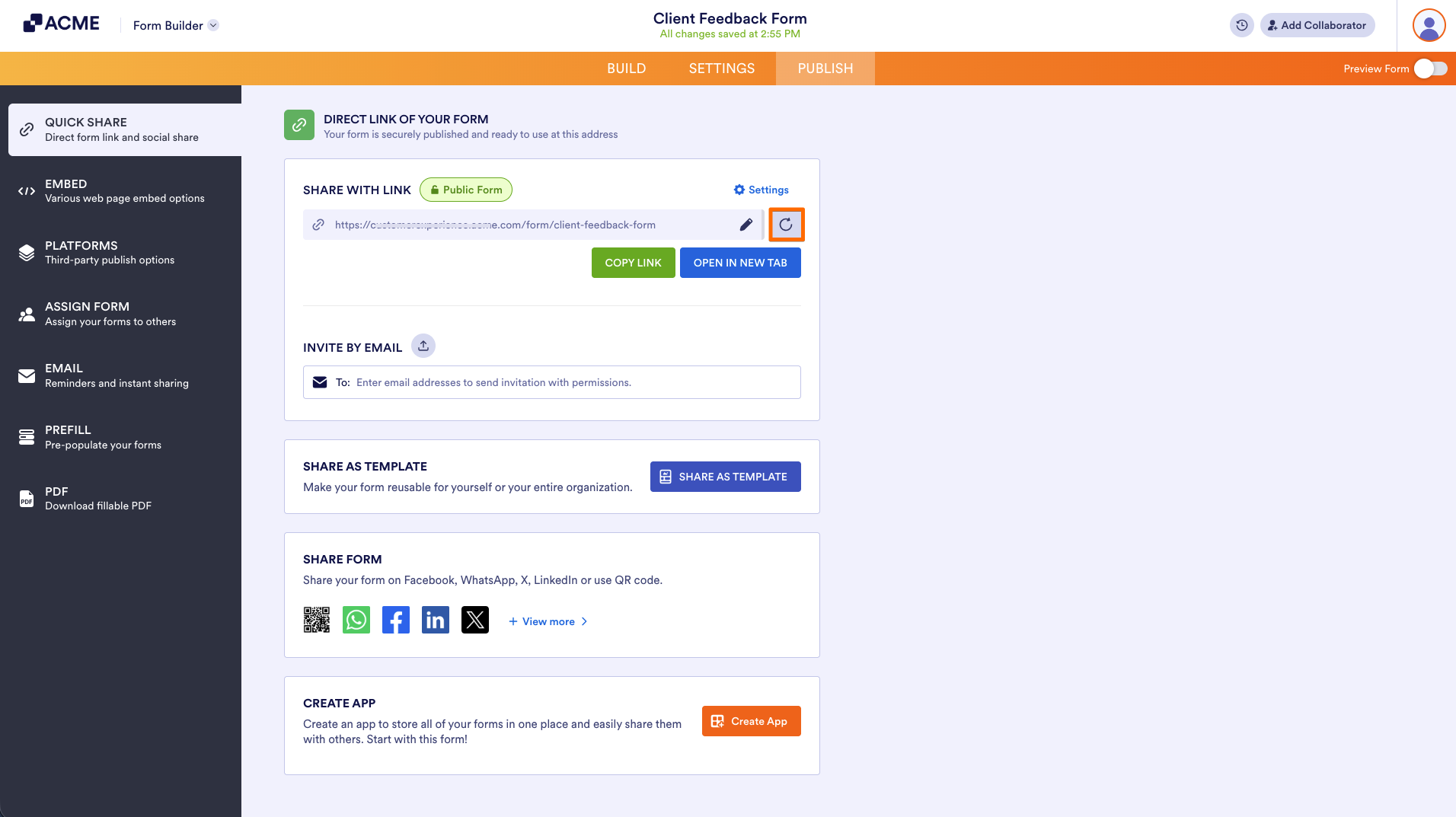 How to Create a Custom URL for Your Form Image-5