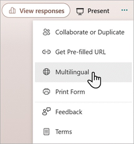 How to make multilingual forms in Microsoft Forms Image-1
