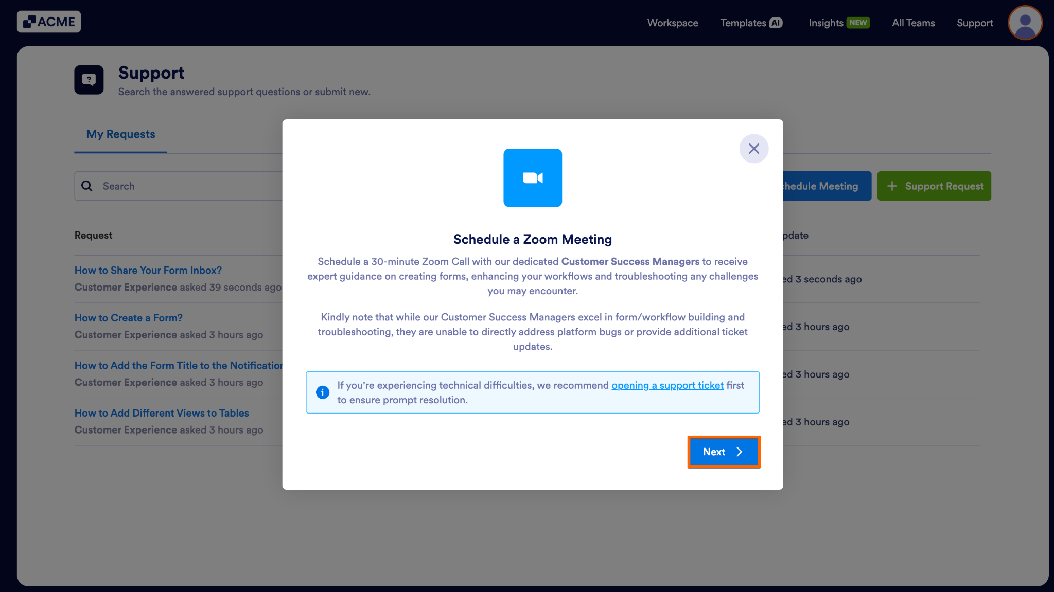How to Contact Support Team from the Support Page Image-6