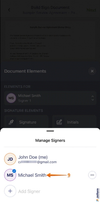 Sign Inperson Signing How Docusign in person signing works | Jotform Blog