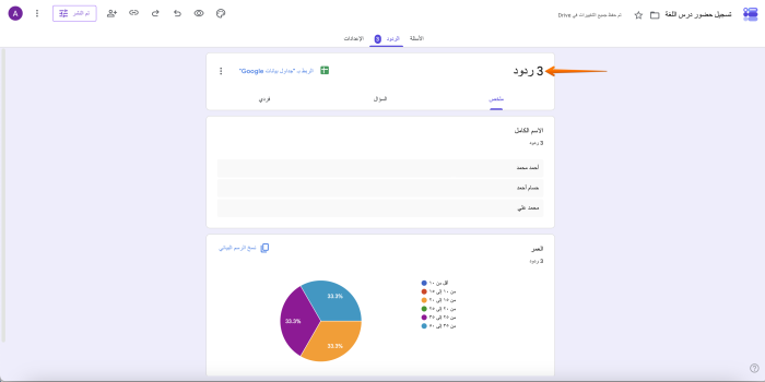 كيفية تحديد عدد الاستجابات في Google Forms Image-5