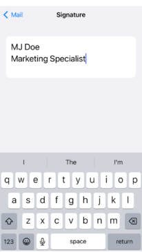 How to change your email signature on iPhone (step-by-step guide ...
