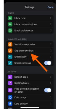 How to change your email signature on iPhone (step-by-step guide ...